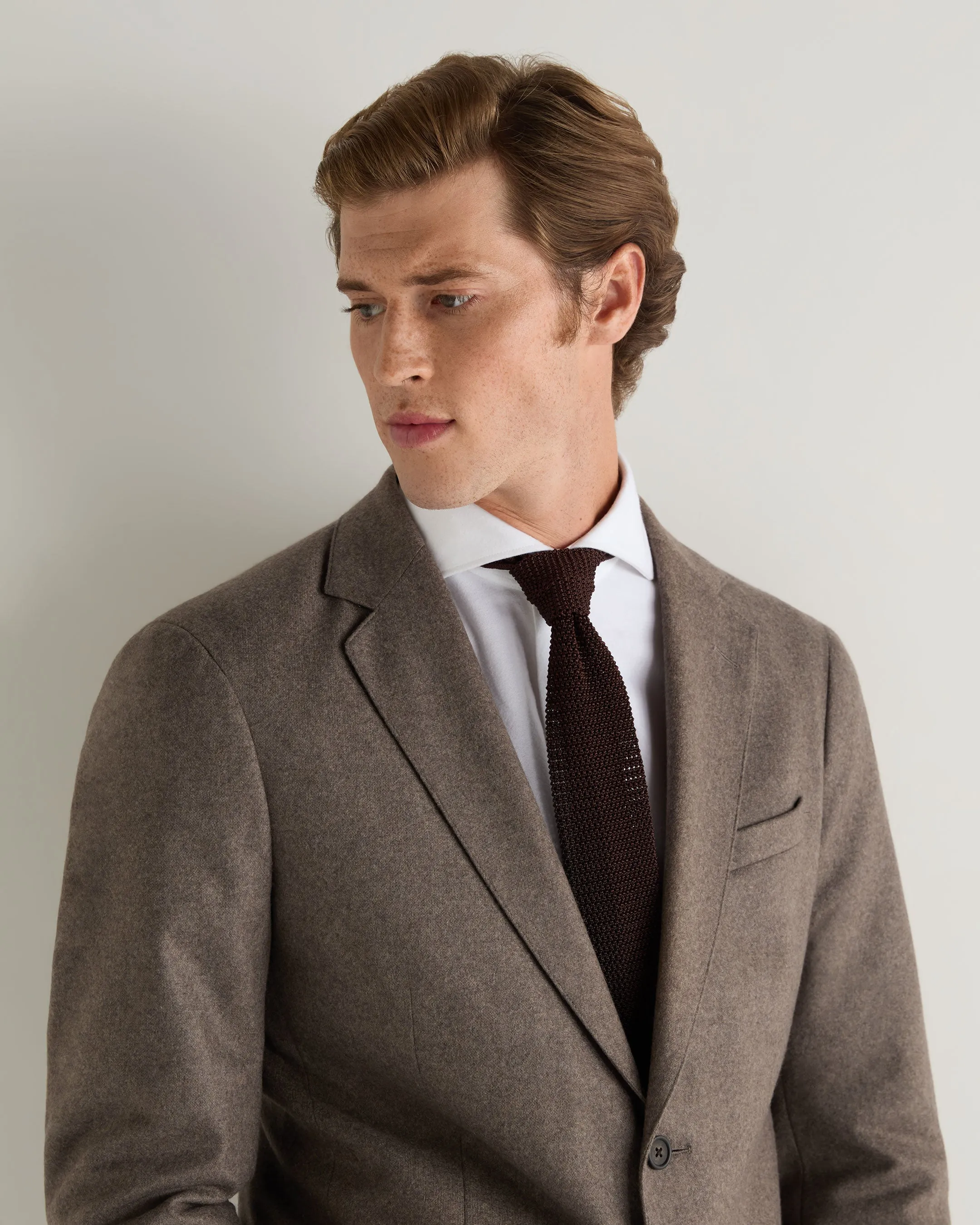 007 Ultra Soft Jacket Taupe Brown