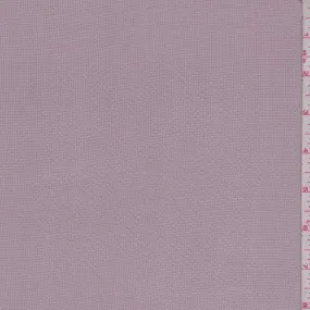 1 7/8 YD PC-Dusty Lilac Mini Check Silk Chiffon Fabric