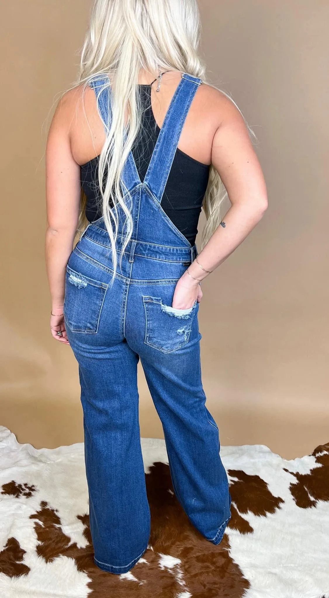 American Honey Overalls by Risen