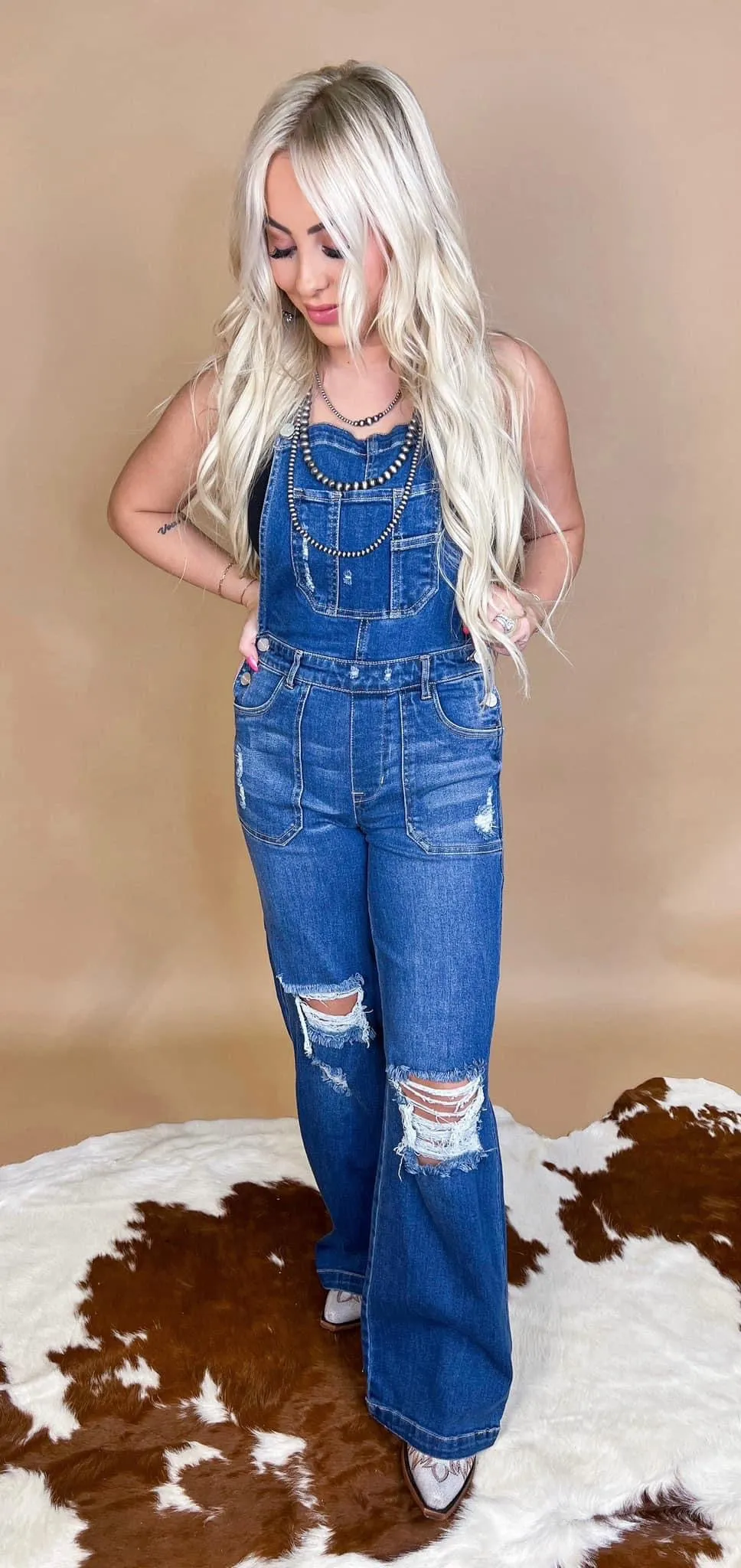 American Honey Overalls by Risen