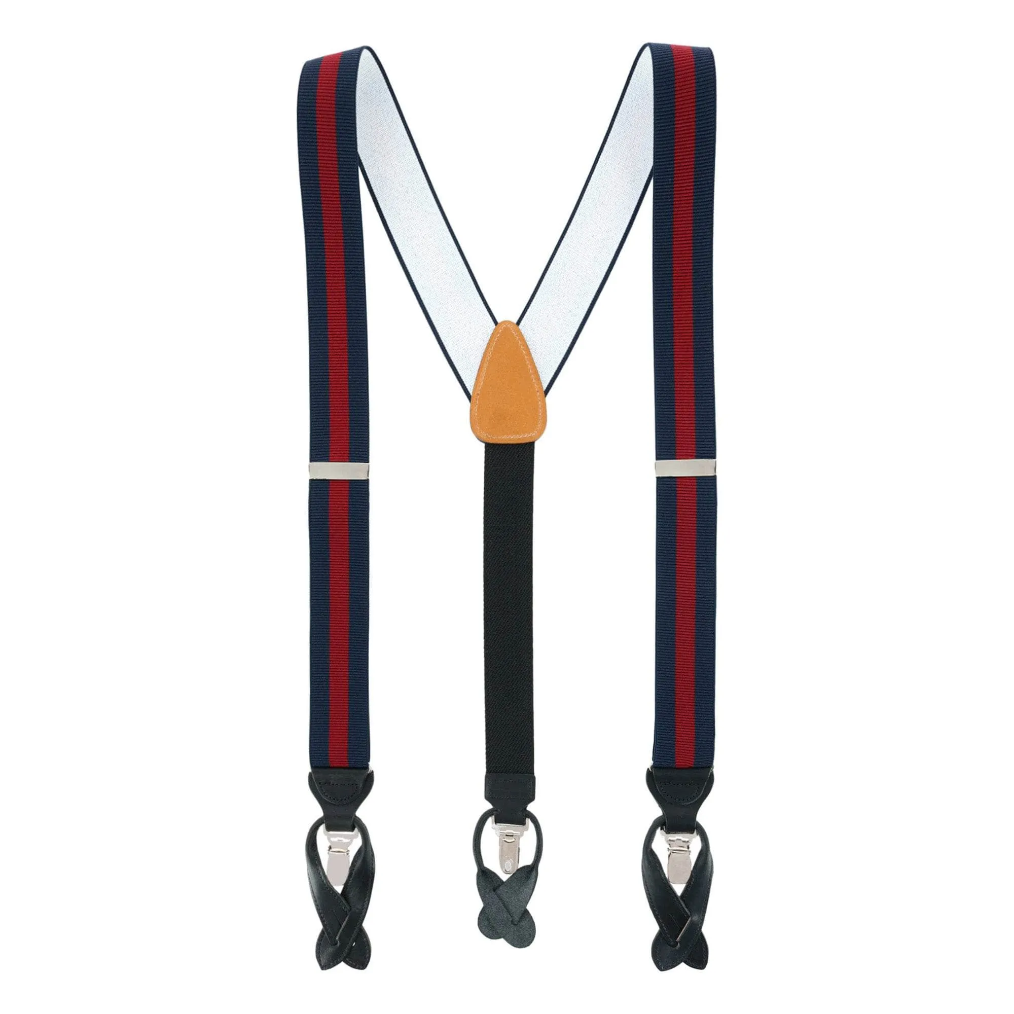 Big & Tall Oliver Stripe Convertible Braces