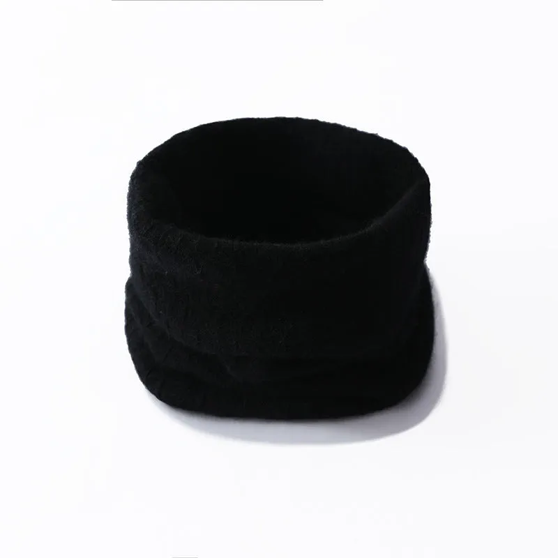 Cashmere Knitted Neck Gaiter Warm Neck Gaiter  for Women