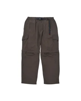 Convertible Micro Ripstop Pant - Deep Brown