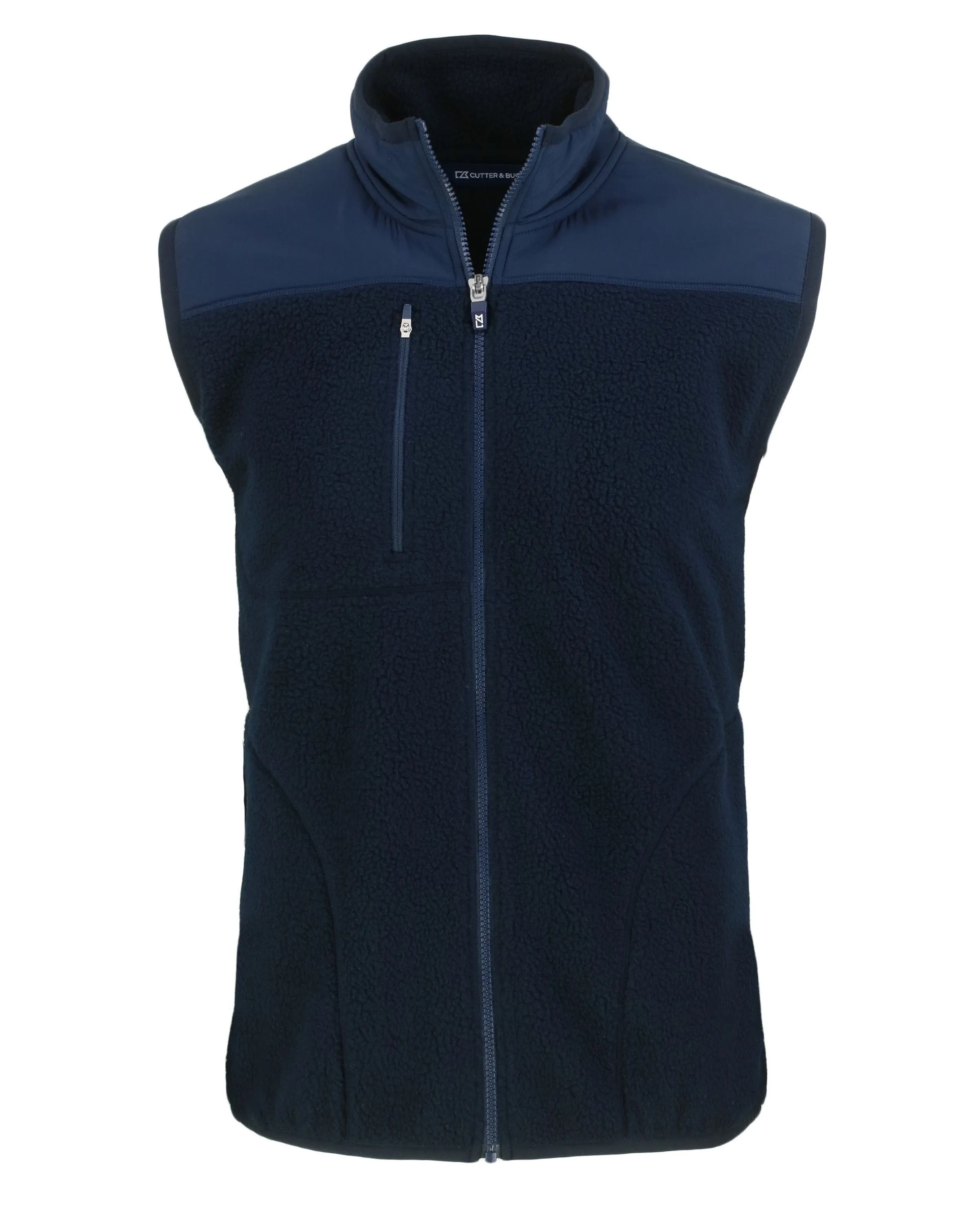 Cutter & Buck - Men's Cascade Eco Sherpa Fleece Vest