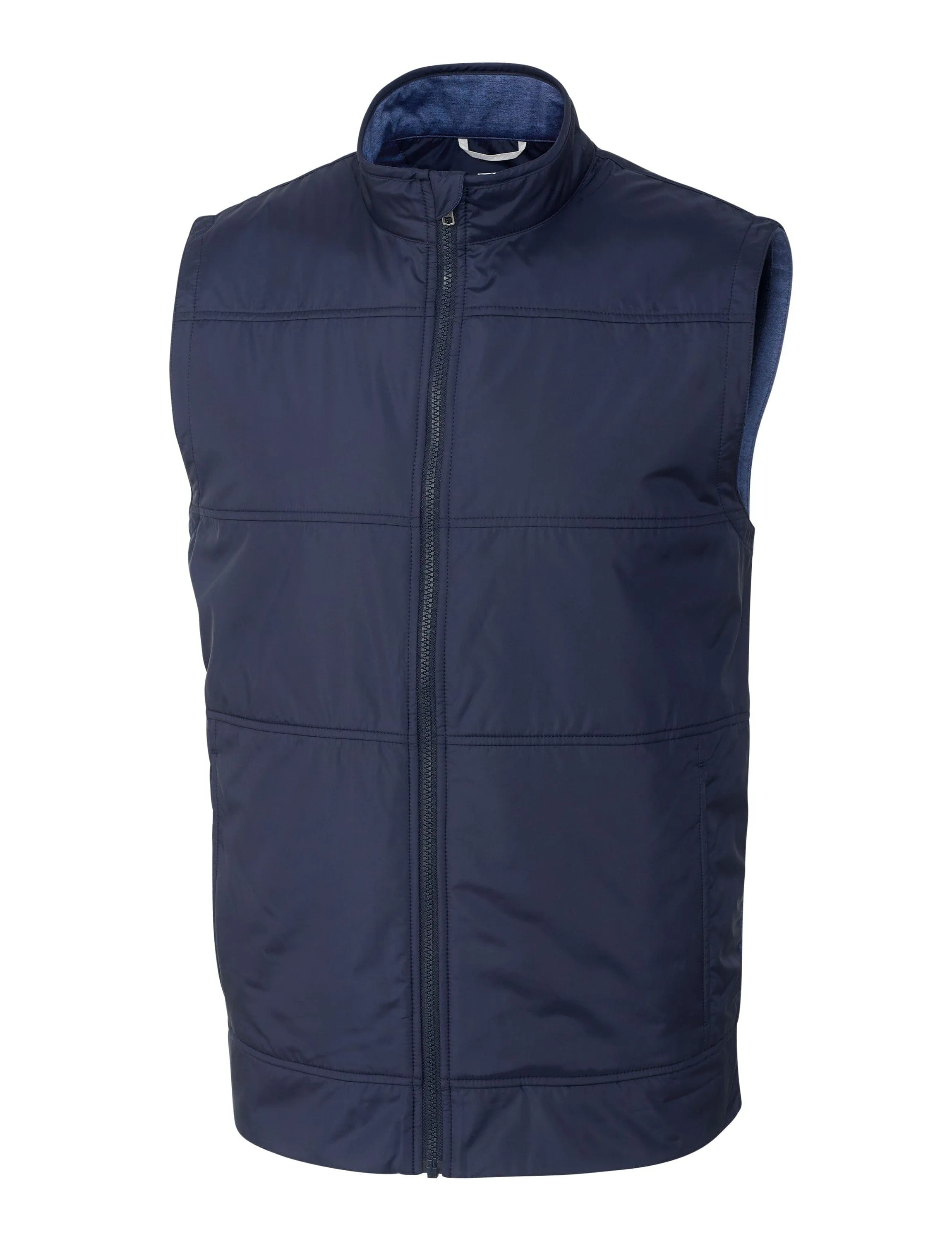 Cutter & Buck - Men's Stealth Hybrid Quilted Windbreaker Vest