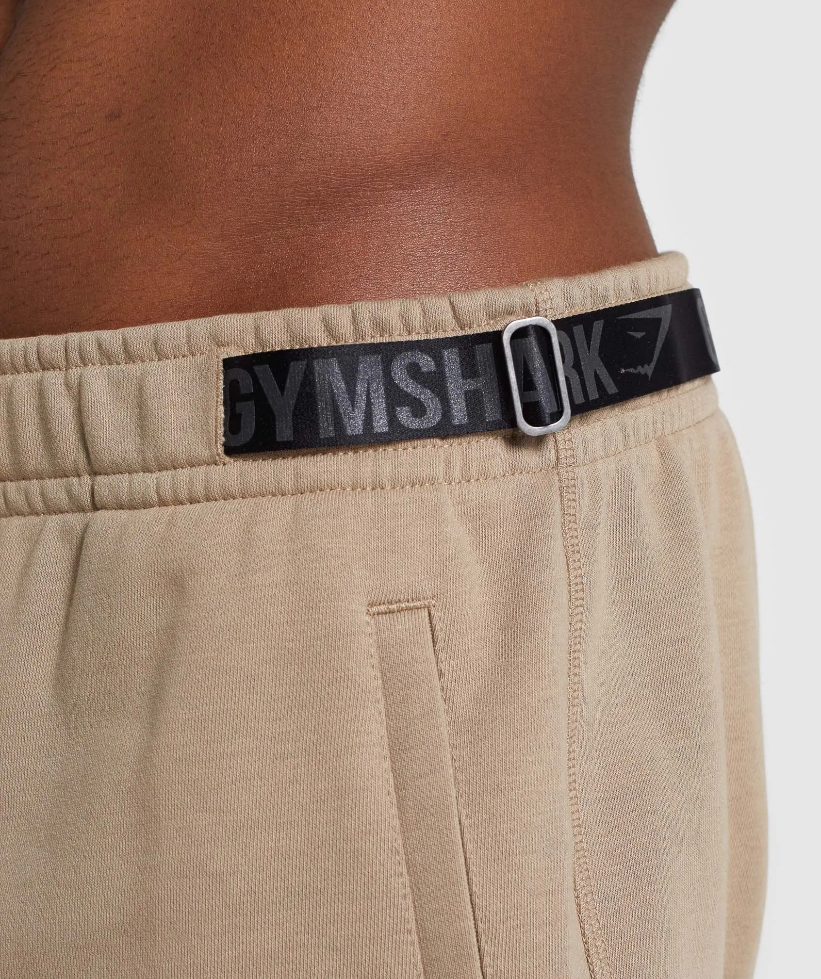 Gymshark Carbon Bottoms - Driftwood Brown