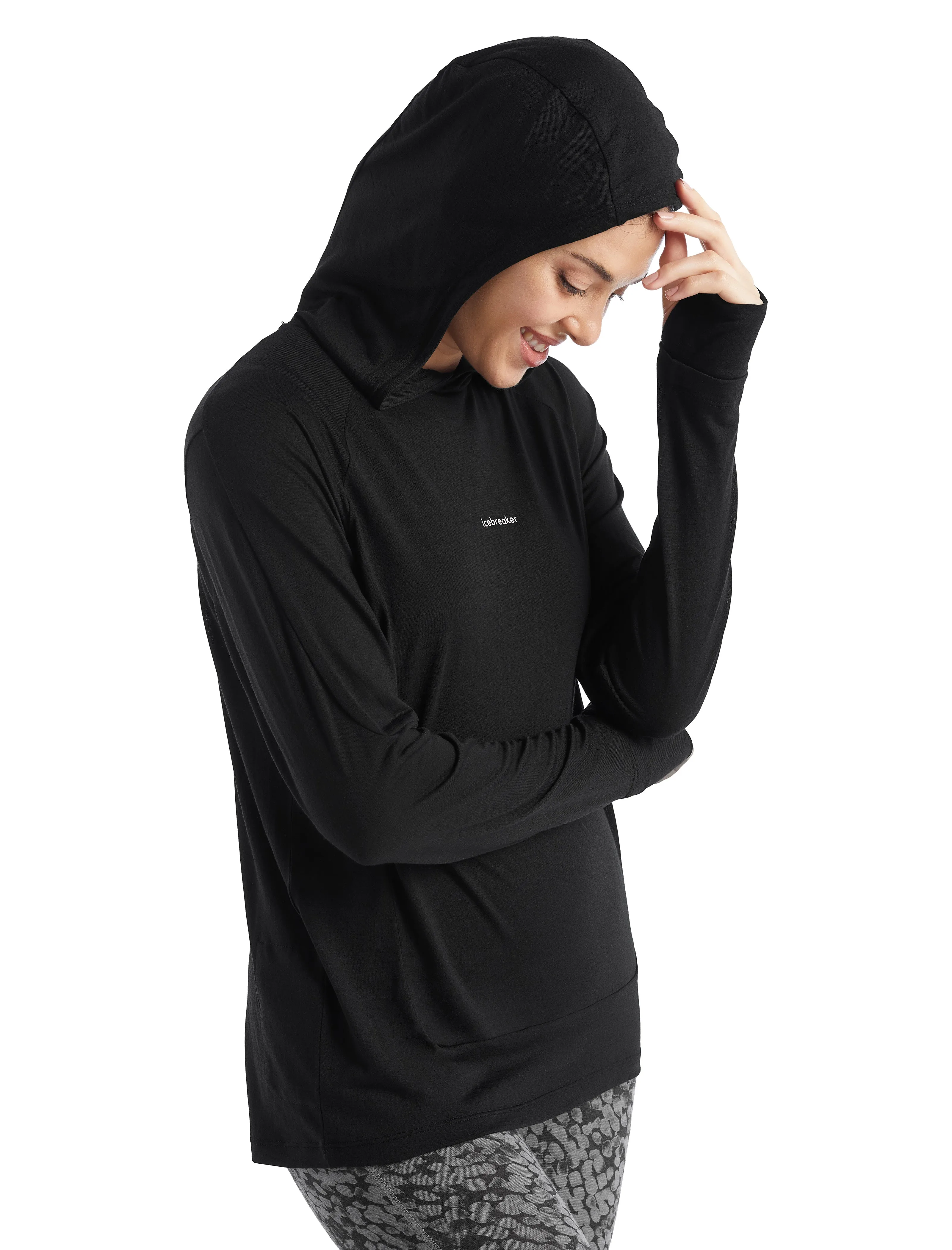 Icebreaker 125 Cool-Lite™ Sphere Merino Long Sleeve Hoodie (Women's)