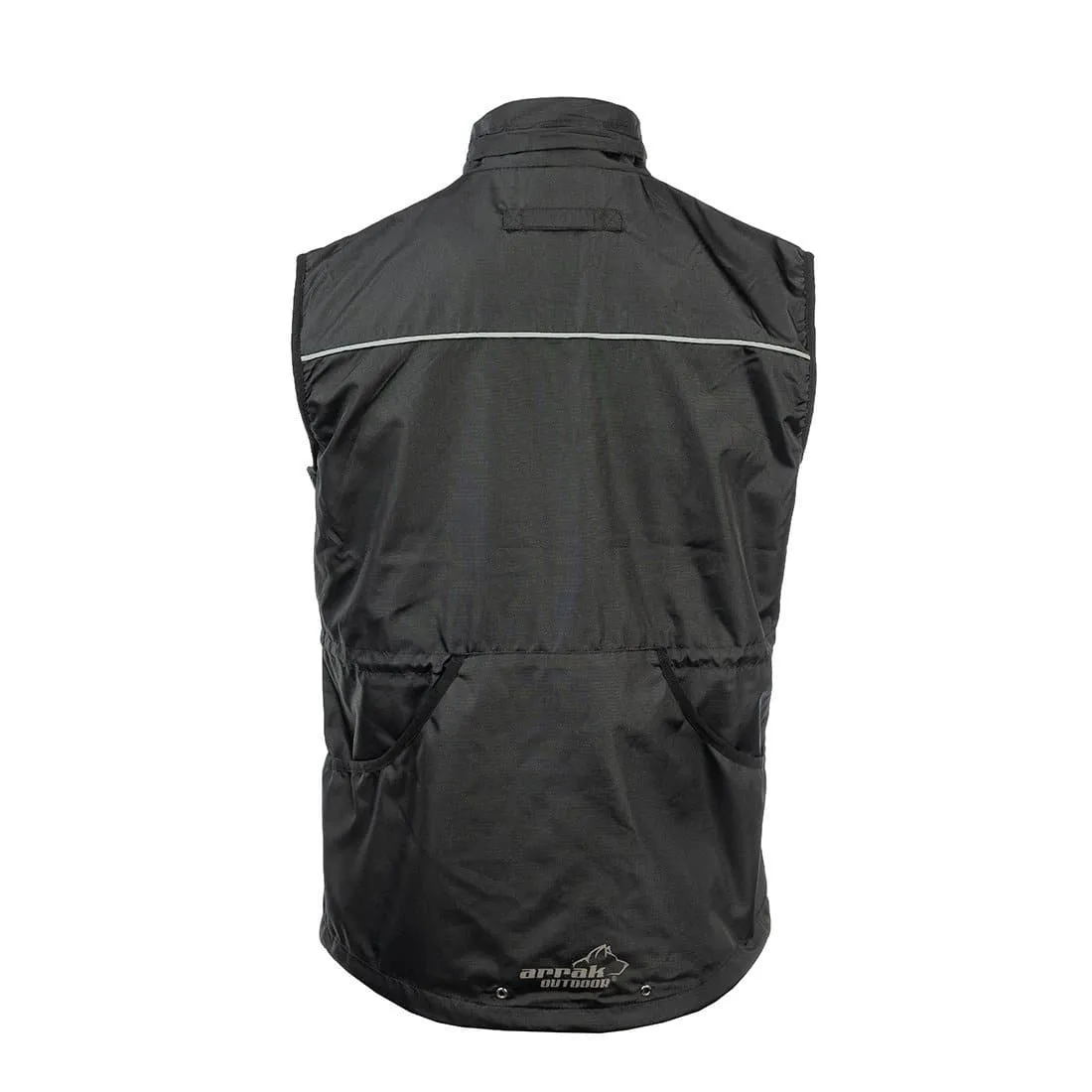 Light-weight Jumper Unisex Vest  (Black)