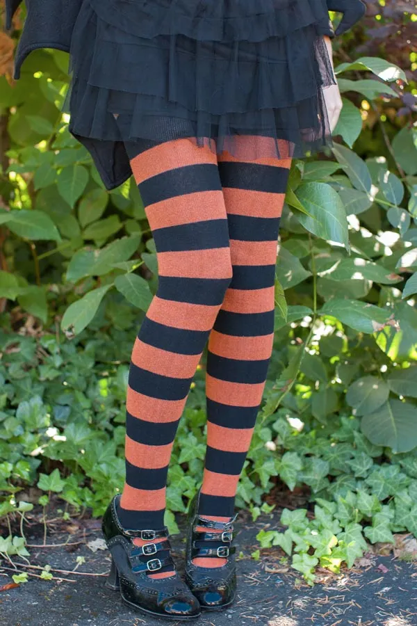 Longer Striped Extraordinary Thigh High Socks