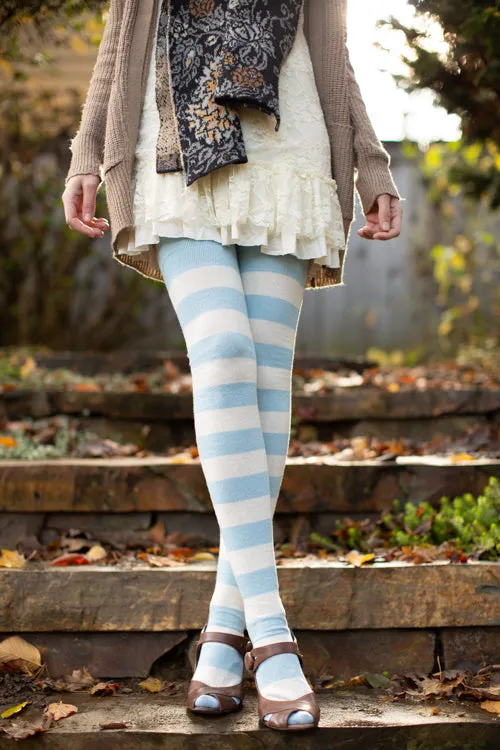 Longer Striped Extraordinary Thigh High Socks