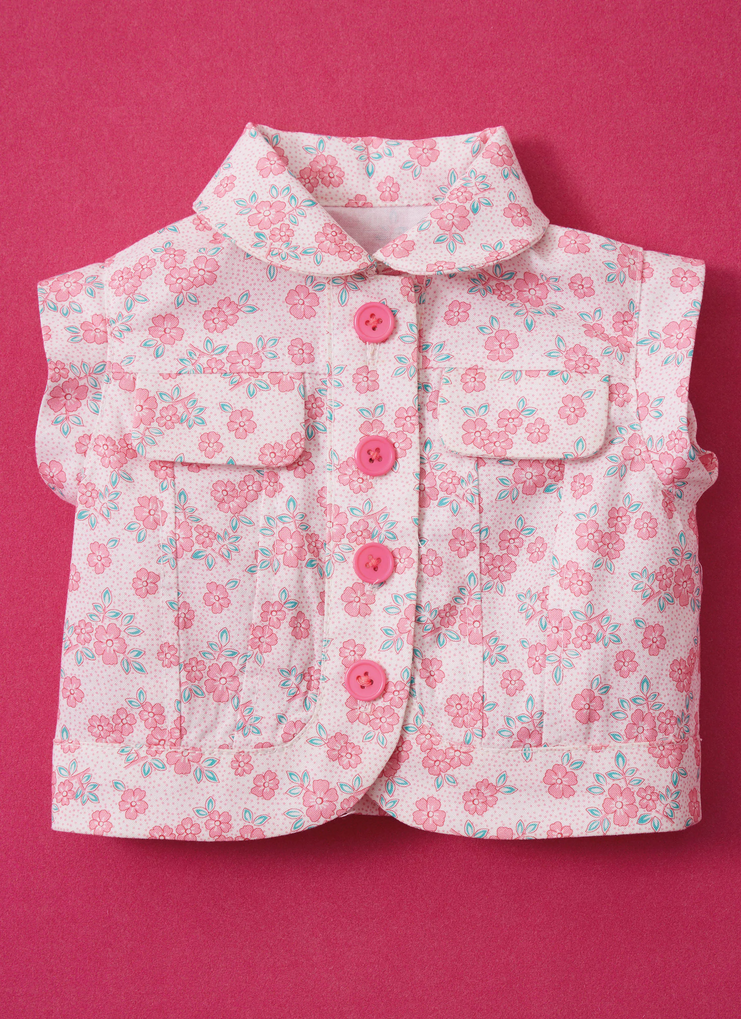 McCall's Sewing Pattern 8487 Baby's' Vest, Jacket and Overalls