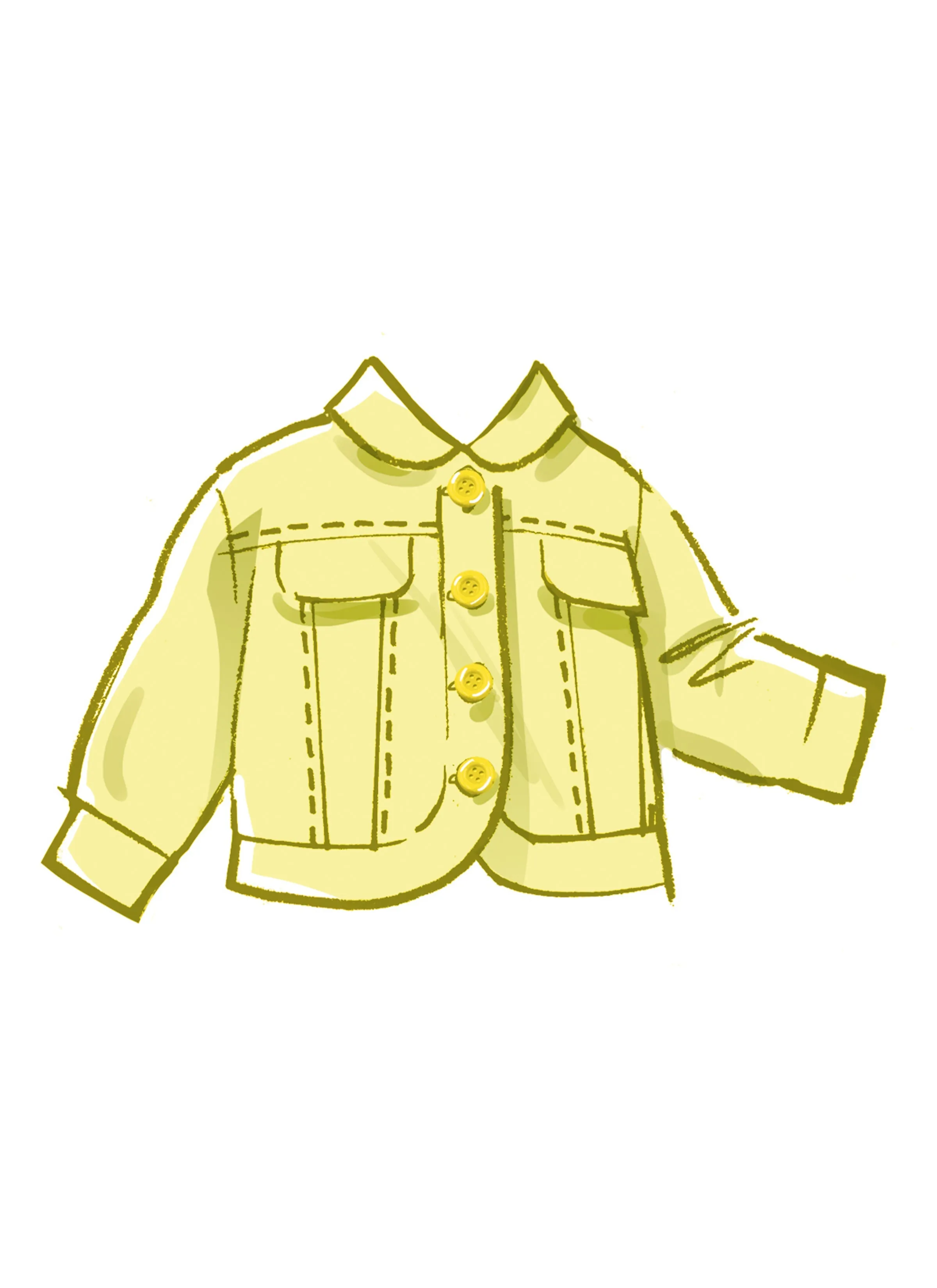 McCall's Sewing Pattern 8487 Baby's' Vest, Jacket and Overalls