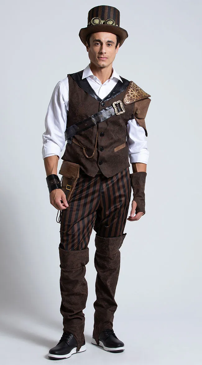 Men's Steampunk Adventurer Costume