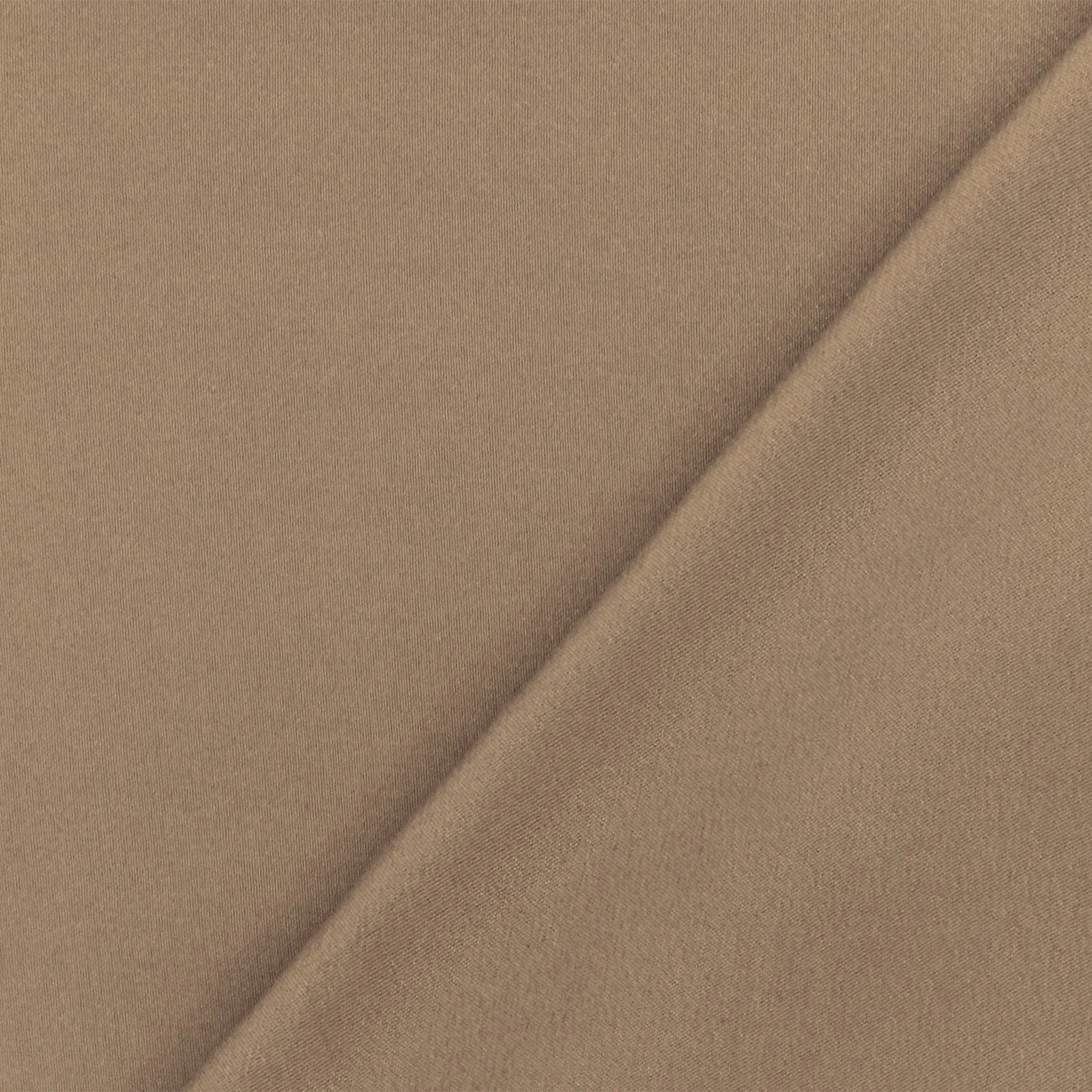 Mocha Brown Silk Crepe De Chine Fabric