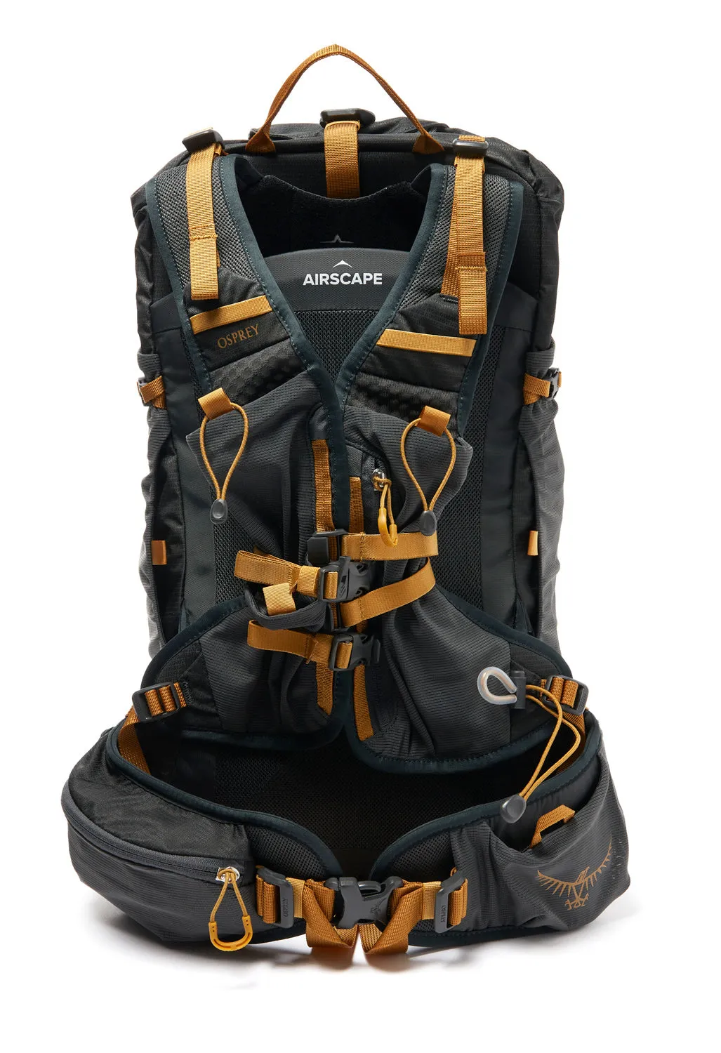 Osprey Talon Velocity 20 - Dark Charcoal / Tumbleweed Yellow