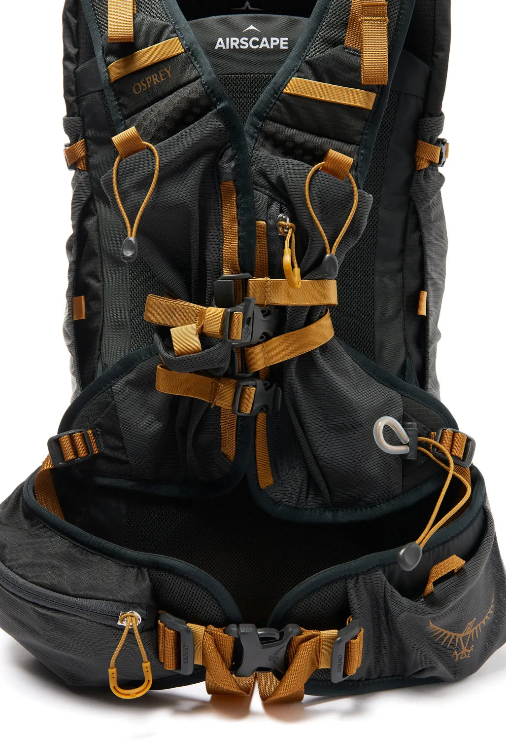 Osprey Talon Velocity 20 - Dark Charcoal / Tumbleweed Yellow