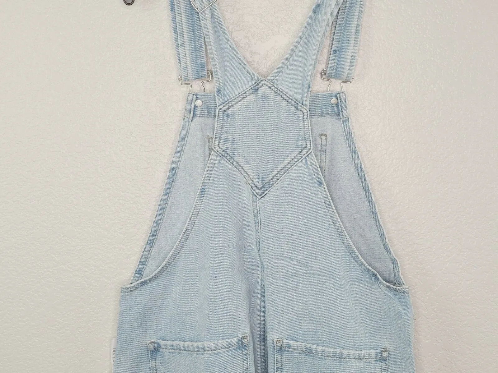 PacSun L.A. Women's Horizon Washed Distressed Baggy Overalls Size Medium