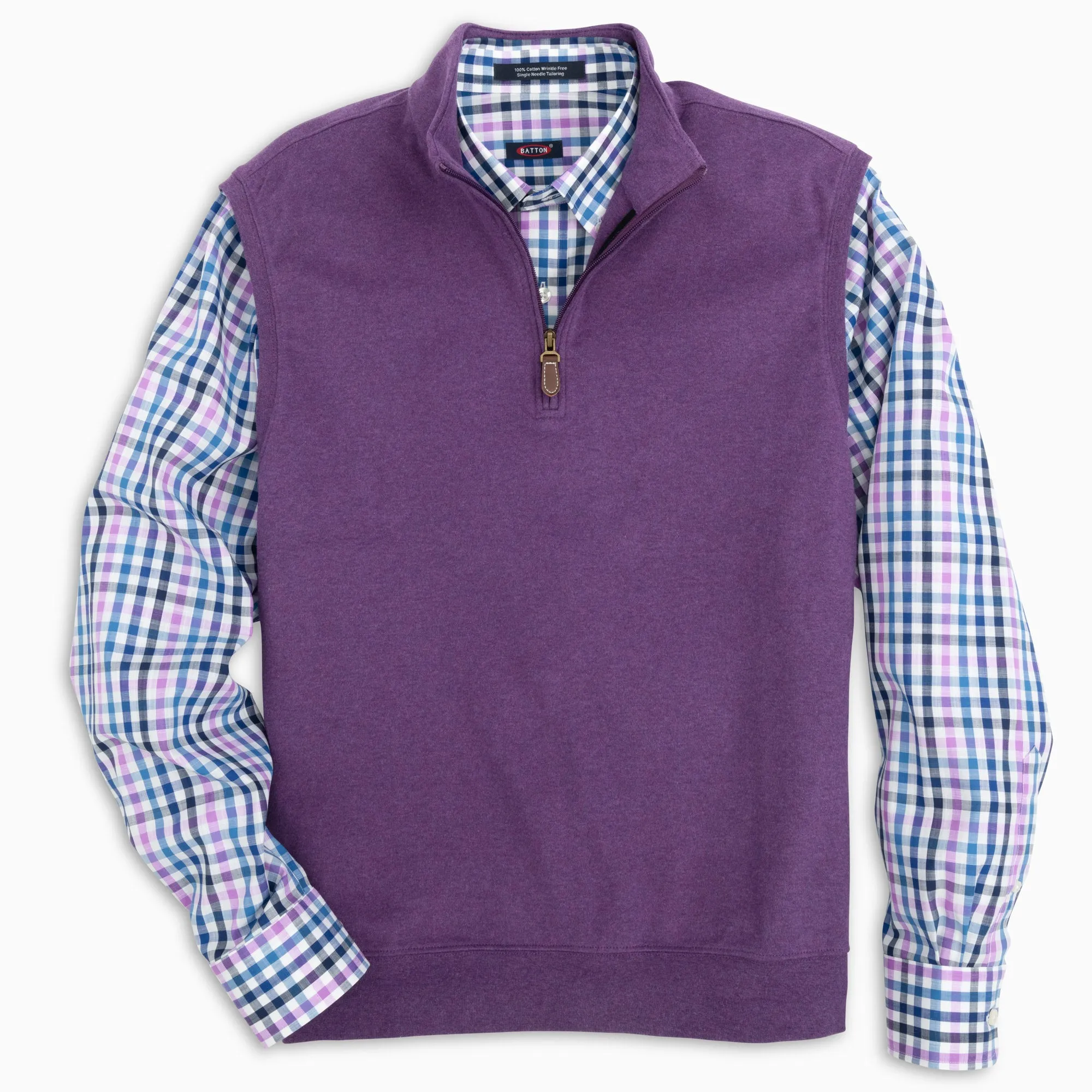 Paulo Grape 66 Quarter-Zip Vest