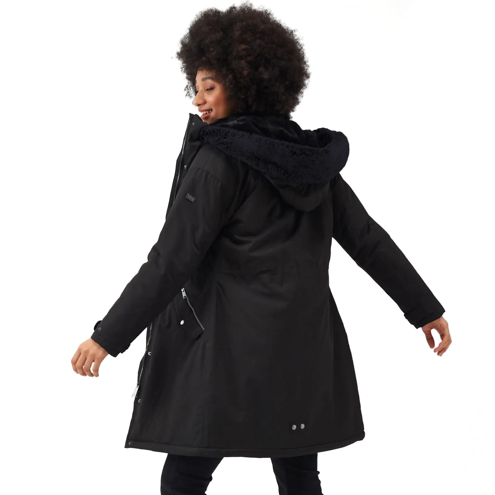 Regatta Womens Giovanna Fletcher Samaria Waterproof Jacket - Black