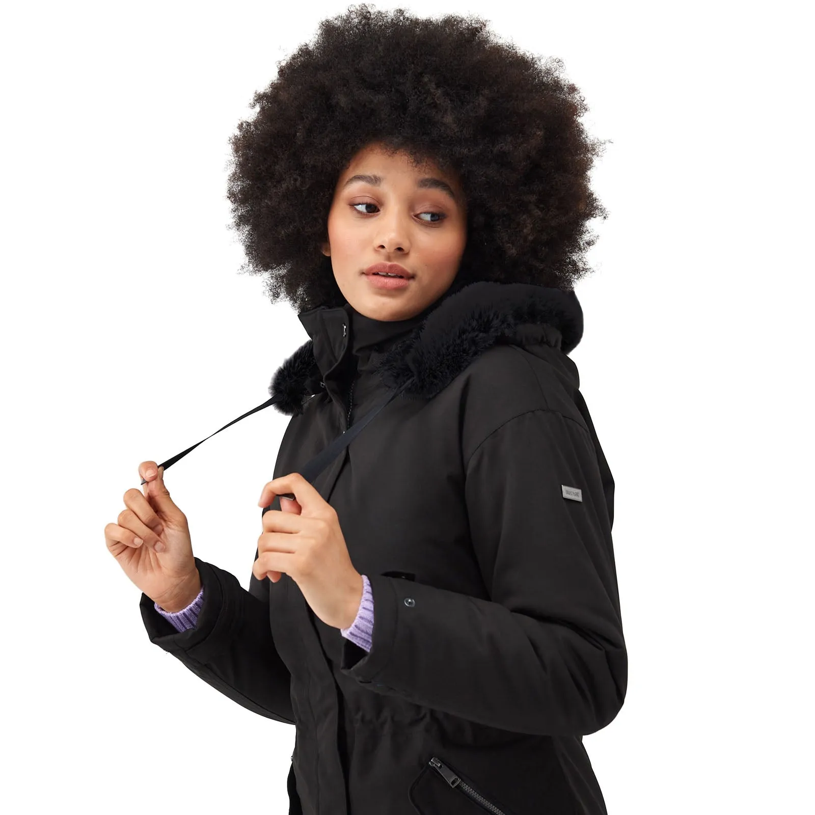 Regatta Womens Giovanna Fletcher Samaria Waterproof Jacket - Black