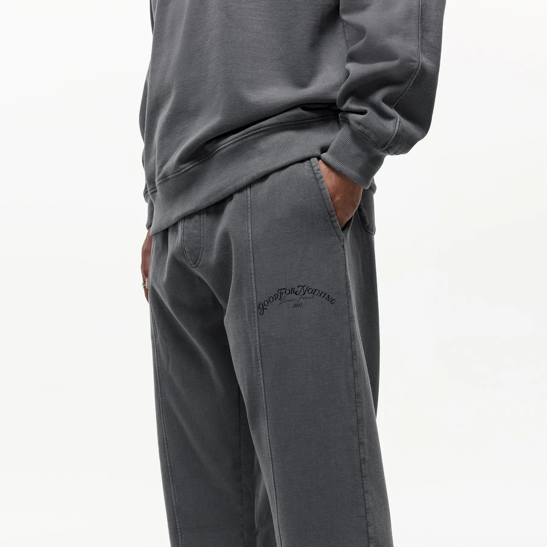 Relaxed Destination Washed Pewter Sweatpants