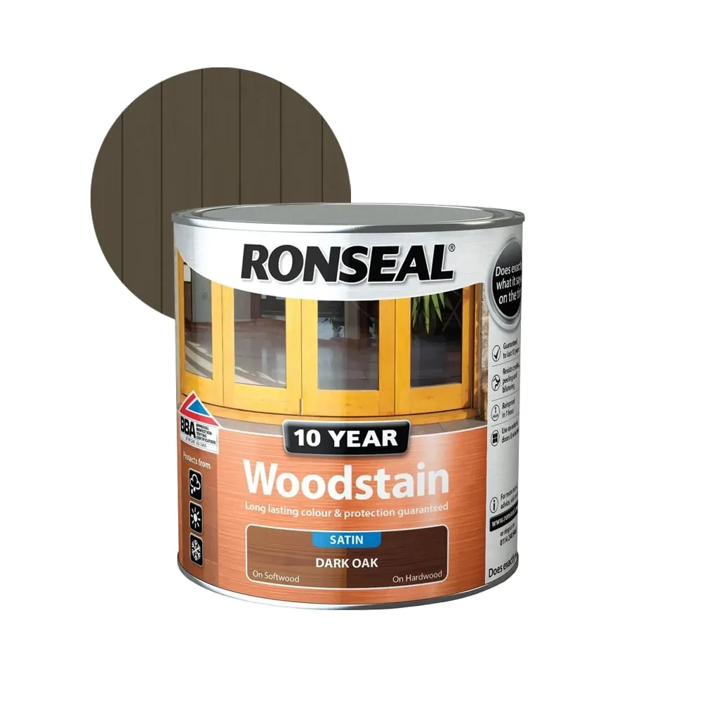 Ronseal 10 Year Woodstain 2.5 Litre