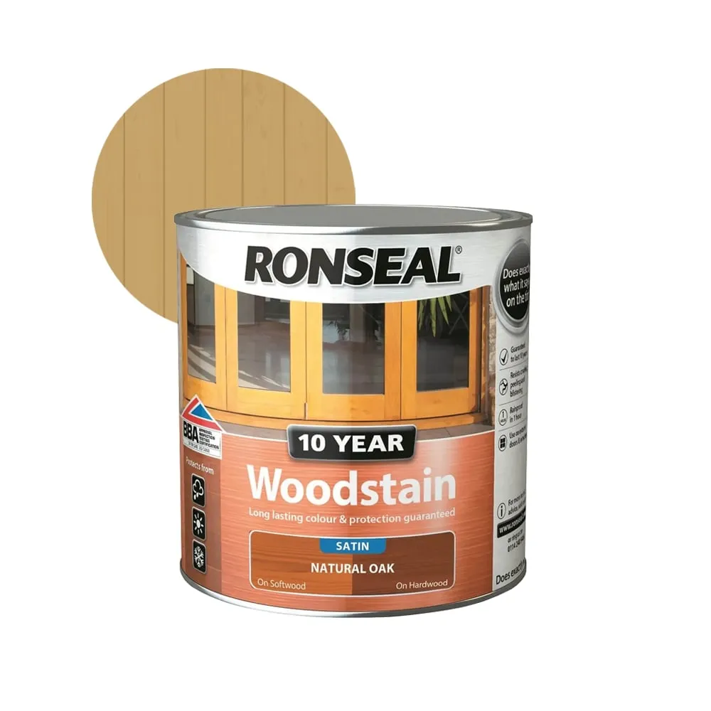 Ronseal 10 Year Woodstain 2.5 Litre