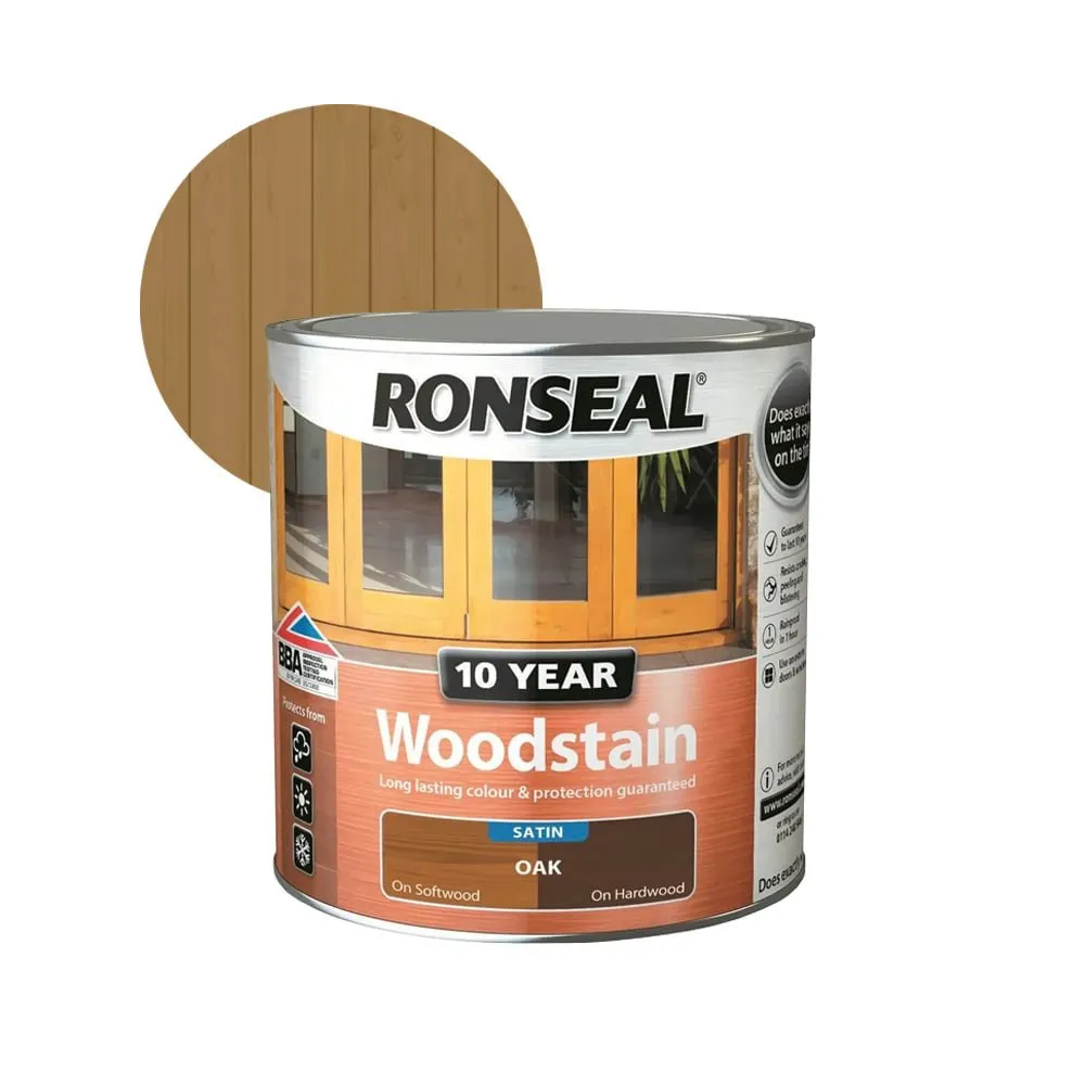 Ronseal 10 Year Woodstain 2.5 Litre