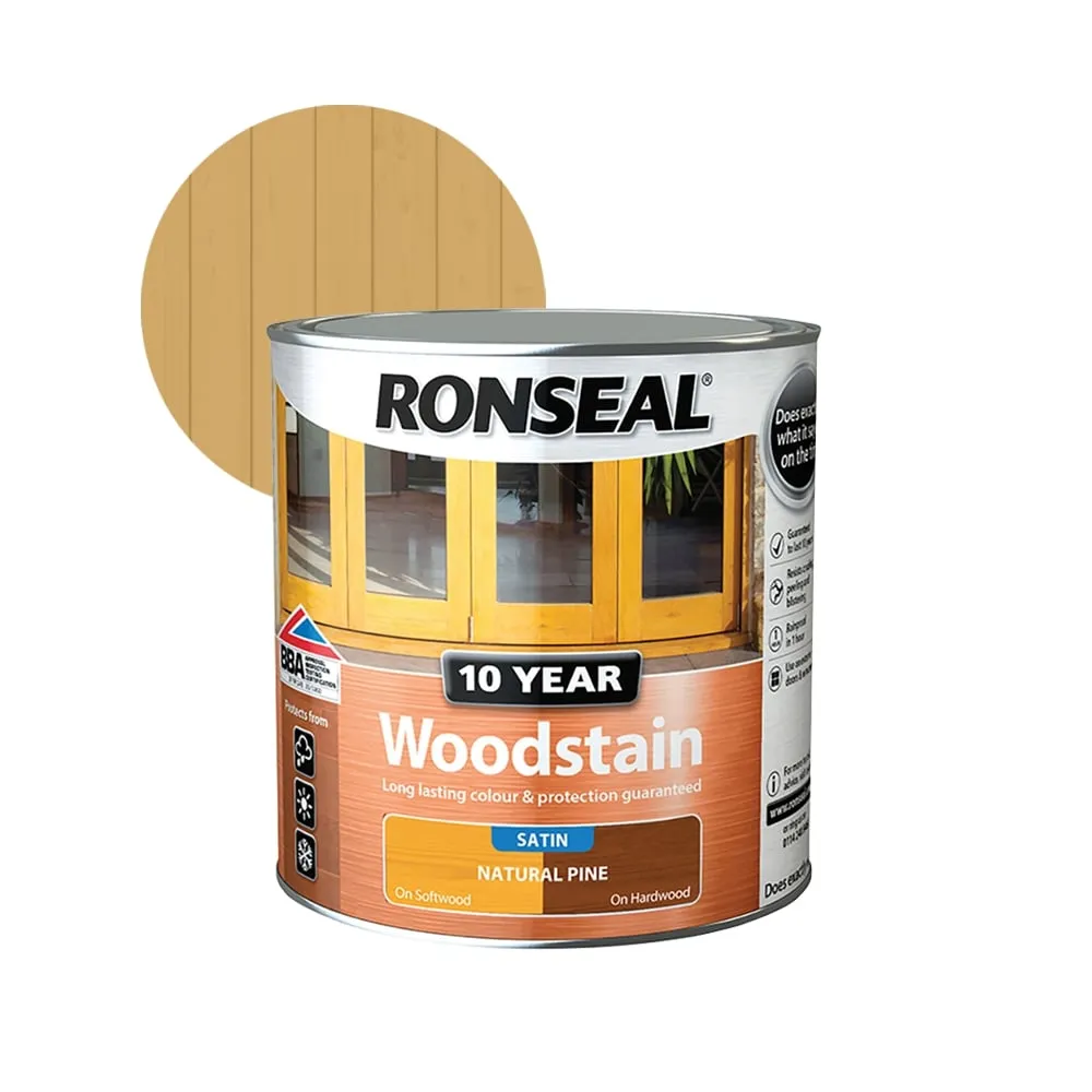 Ronseal 10 Year Woodstain 2.5 Litre