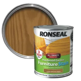 Ronseal Garden Furniture Stain Clr Natur Matt 750ml