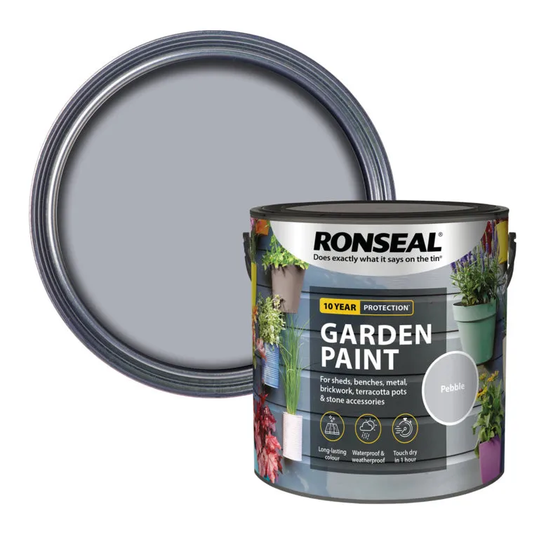 Ronseal Garden Paint - Pebble 2.5L