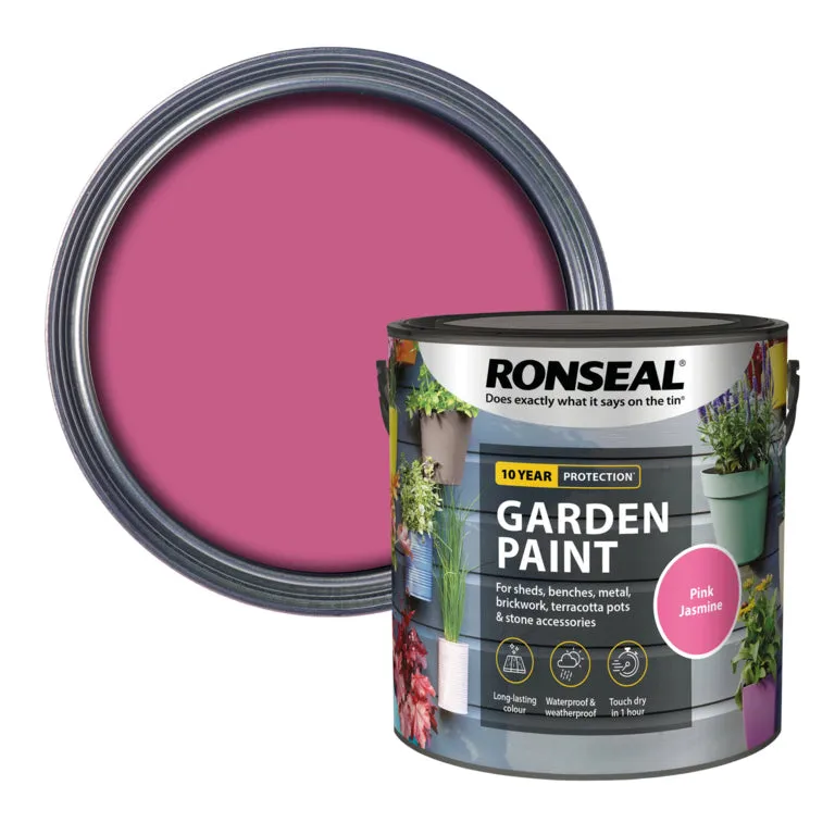 Ronseal Garden Paint - Pink Jasmine 2.5L