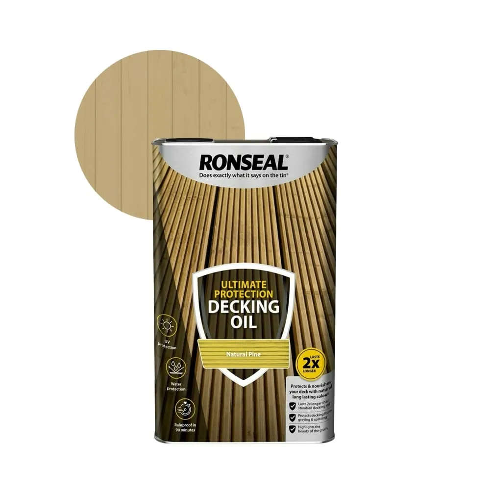 Ronseal Ultimate Protection Decking Oil 5 Litre