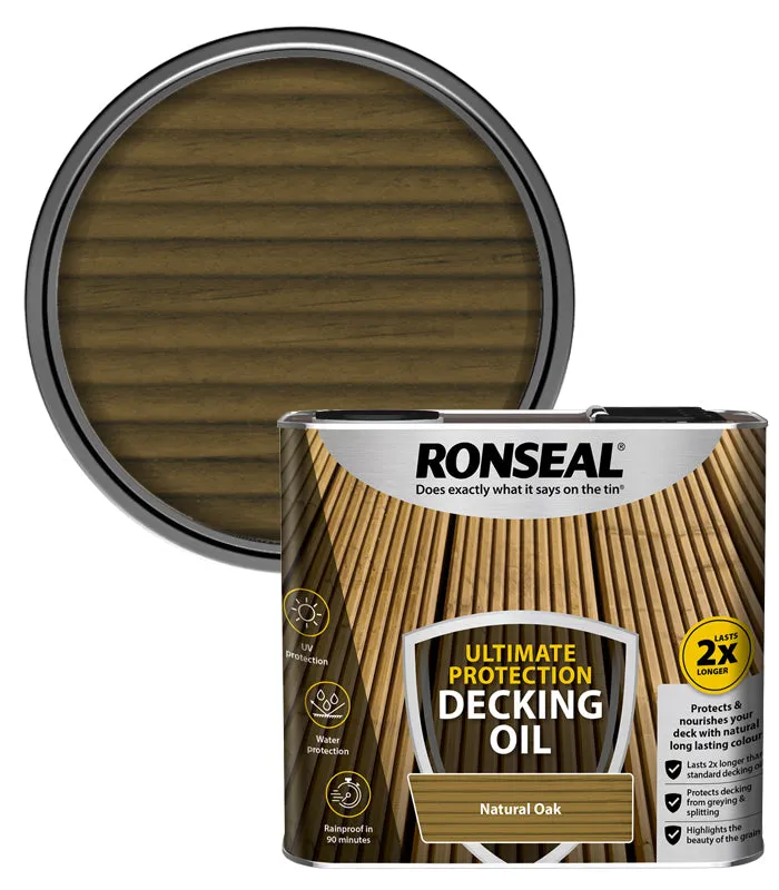 Ronseal Ultimate Protection Decking Oil