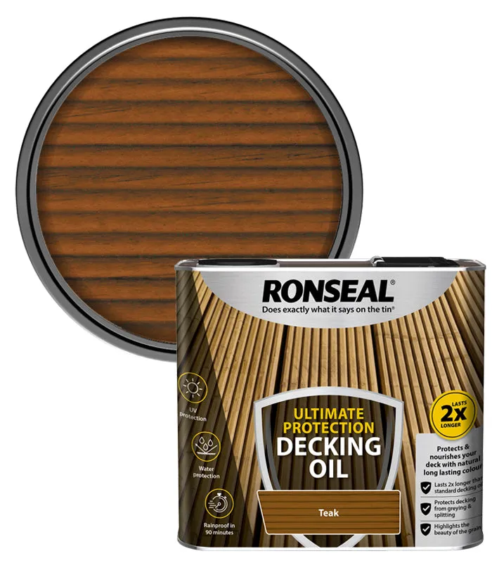 Ronseal Ultimate Protection Decking Oil