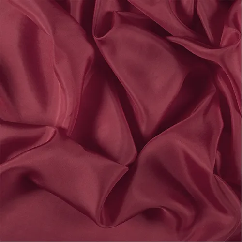 Runway Silks Bright Red Silk Crepe de Chine Fabric