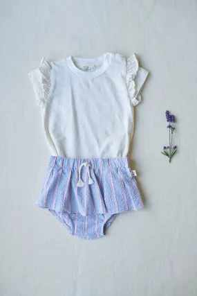 SEERSUCKER STRIPE BABY BLOOMERS