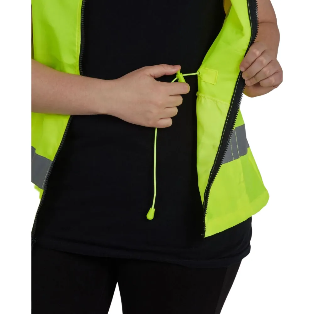 Utility Pro Hi Vis Women's Nylon Class 2 Safety Vest with Pockets - UHV662