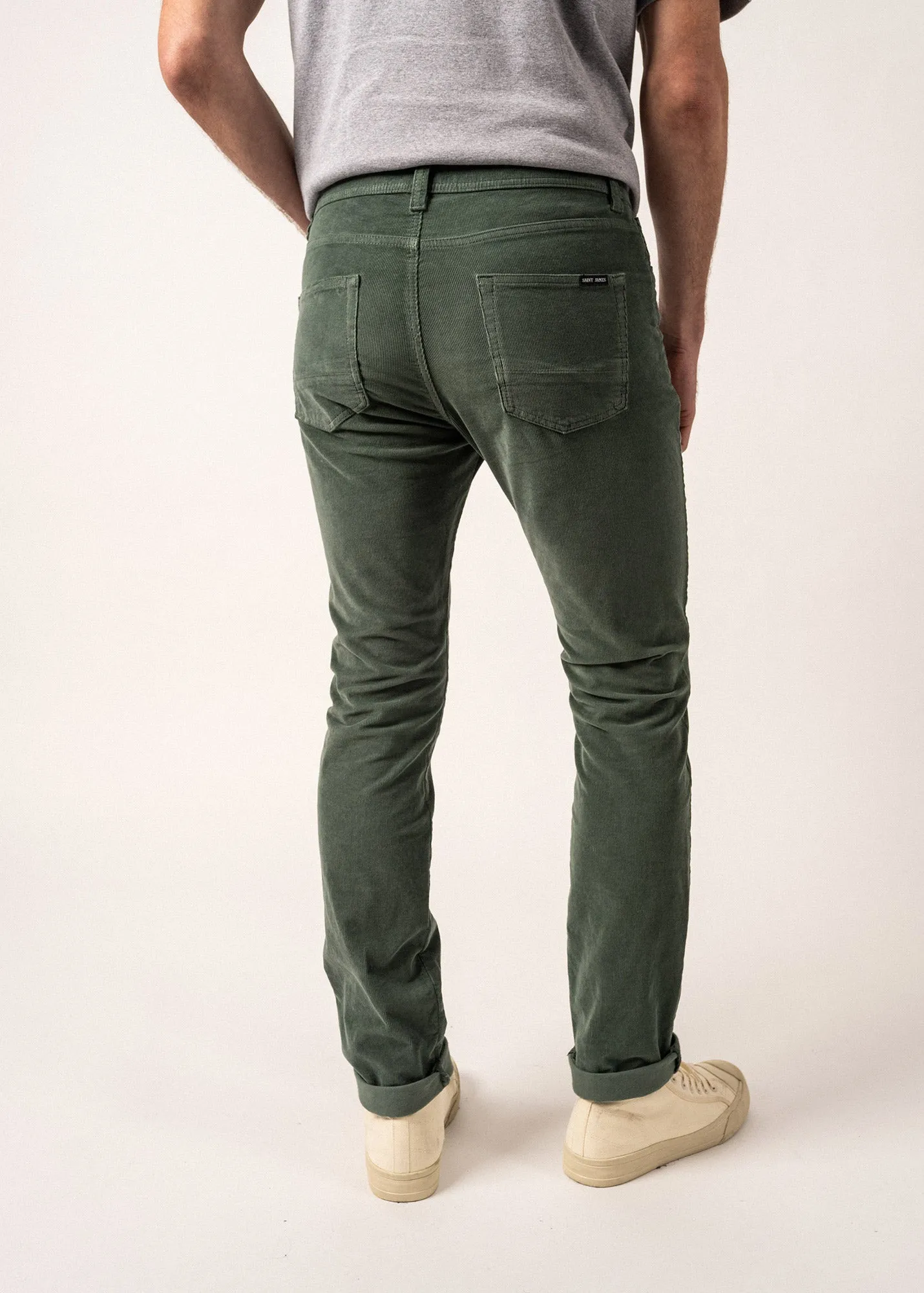 Will velvet pants - straight fit (VEGETAL)