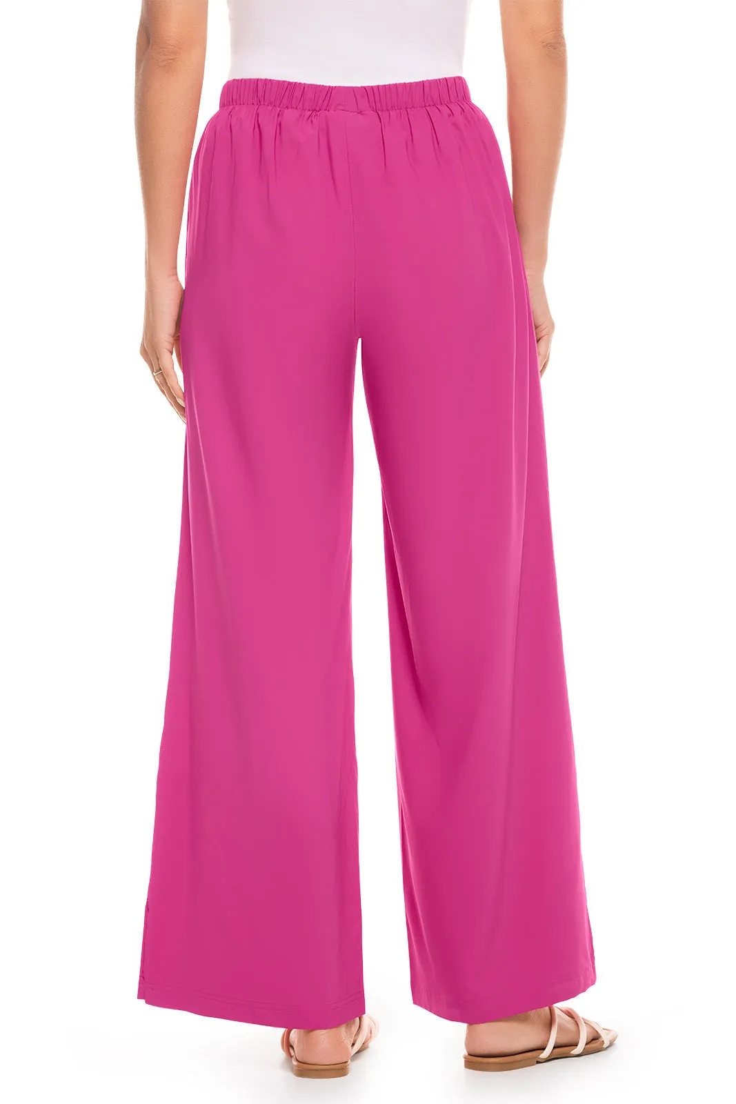 Women's Petra Wide Leg Pants  |  Magnolia Pink