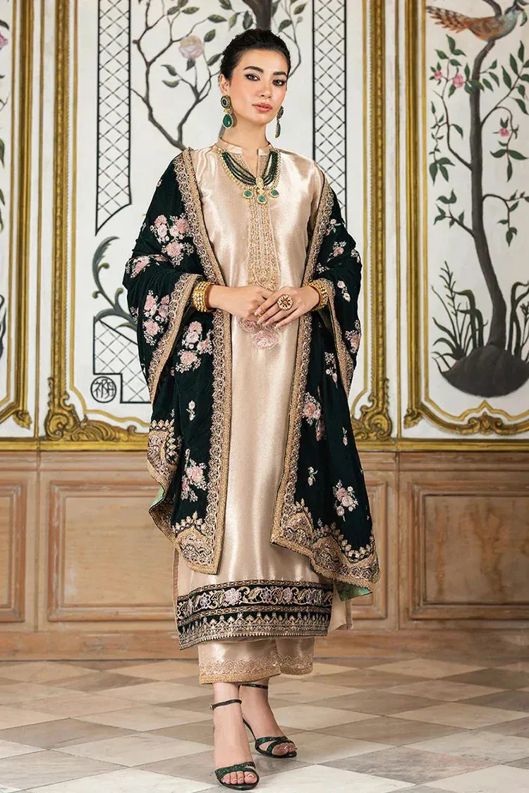 Zainab Chottani - Velvet Collection - SARWANA-D1 - Unstitched