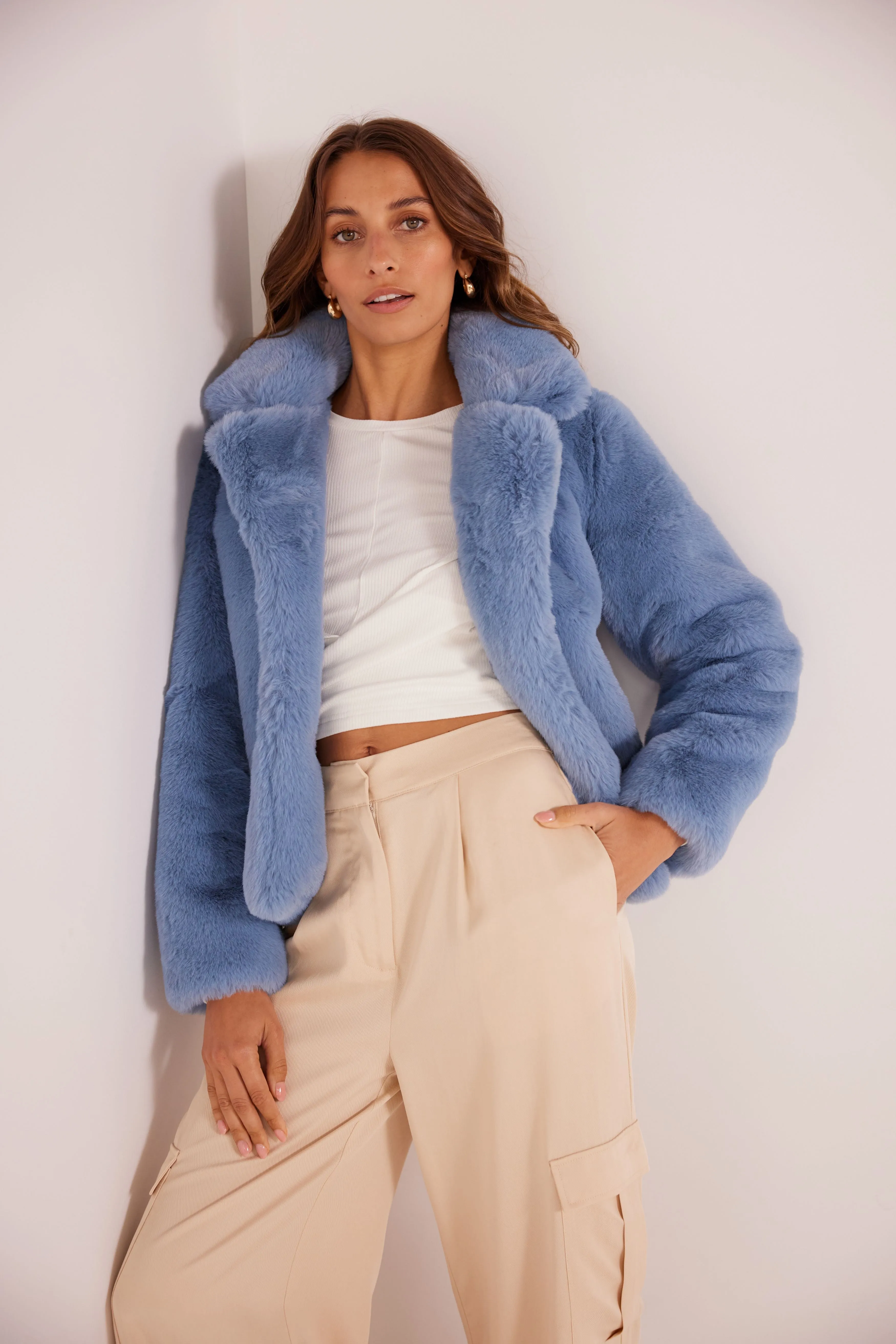 Zara Faux Fur Jacket